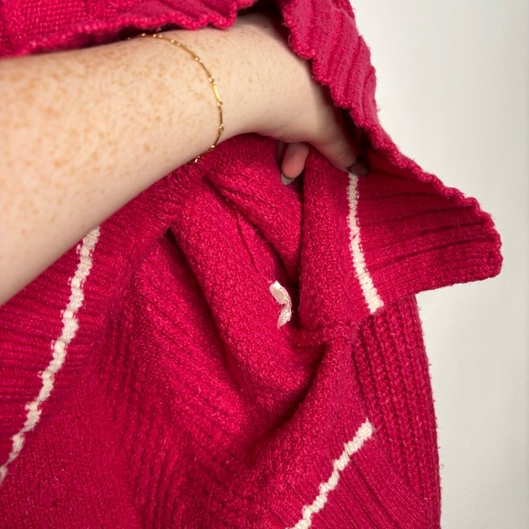 Anthropologie Maeve Tilly V-Neck Pullover Sweater Medium - Picture 5 of 9